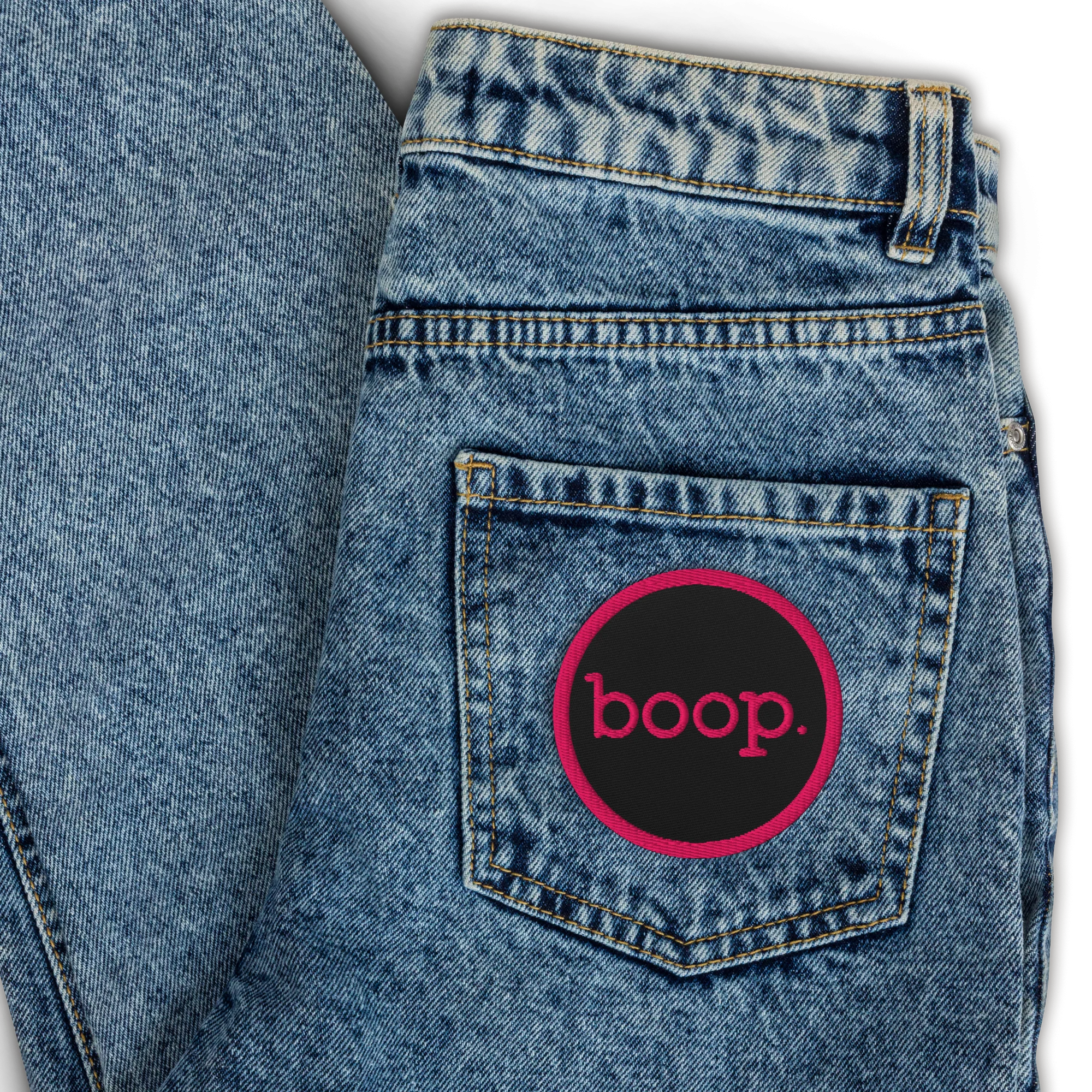 boop Embroidered Patch, Circle - Jackson Galaxy - Image 5