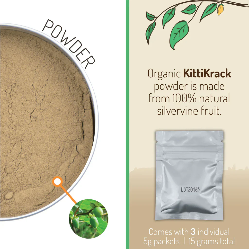 KittiKrack Silvervine Powder by Twin Critters - Image 3