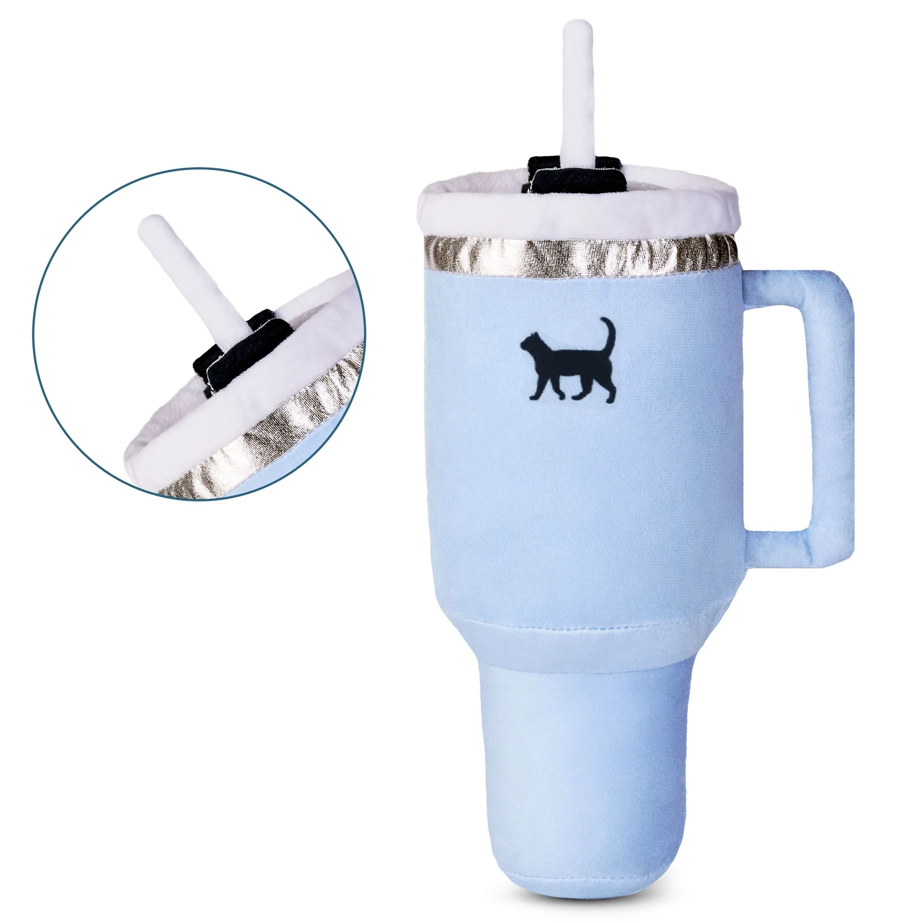 Kitty Cup Cat Tumbler Toy with Catnip & Crinkle Paper by PUPROAR - Image 4