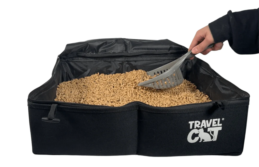 "The Porta-Pawty" Travel Litter Box - Portable Bathroom for Cats - Image 7
